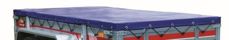 Przyczepa dwuosiowa PRO 2312/2 osie DMC 750 kg