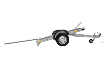 Przyczepa MOTO 1 wersja z podłogą DMC 750 kg