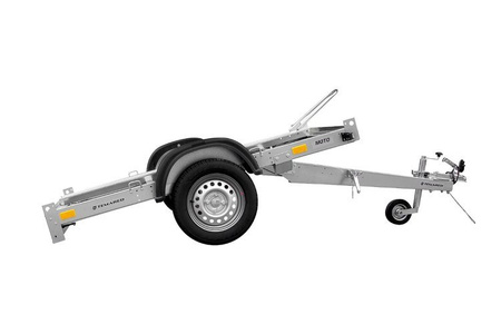 Przyczepa MOTO 1R  z podłoga DMC 750 kg