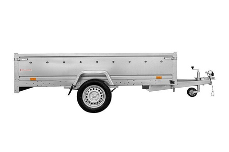 Przyczepa PRAKTI 26152 RESOR  jednoosiowa, uchylny dyszel  DMC 750 kg