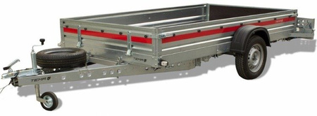 Przyczepa MULTITRANSPORTER 3016 1 oś DMC 1,300 kg