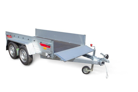 Przyczepa dwuosiowa PRO 2312/2 osie DMC 750 kg