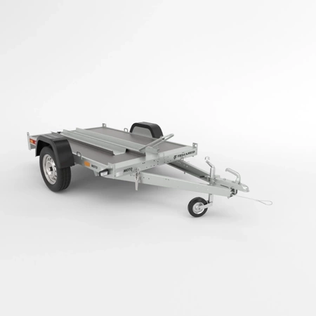 Przyczepa MOTO 1 wersja z podłogą DMC 750 kg