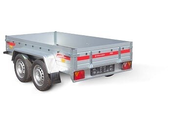 Przyczepa dwuosiowa PRO 2312/2 osie DMC 750 kg
