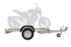 Przyczepa MOTO 1R  z podłoga DMC 750 kg