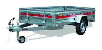 Przyczepa jednoosiowa PRO 2615R DMC 750 kg