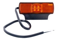 Lampa obrysowa FT-017 Z+K LED QS075 pomarańczowa