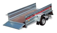  Przyczepa  PRAKTI 2312 jedna oś DMC 750 kg